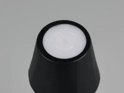Akku LED Tischleuchte DIAZ kabellos für Innen & Außen, Schwarz - 21cm klein