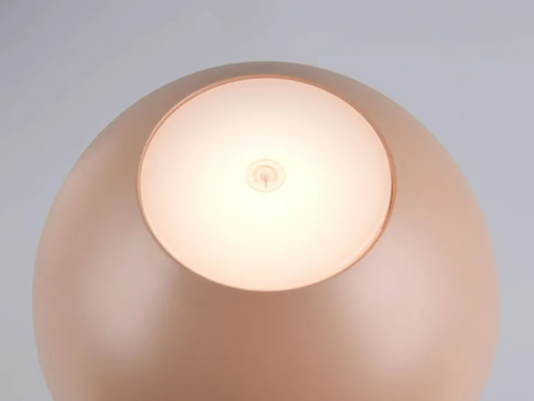 Akku LED Tischleuchte RICARDO kabellos für Innen & Außen, Coffee - 30cm klein