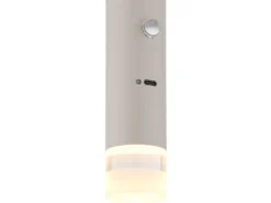 Akku Pendelleuchte PELO Beige, dimmbar, abnehmbarer Leuchtenkopf Ø 3,8cm