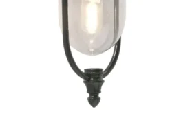 Außenwandleuchte PARMA Landhausstil Laterne hängend, Grün, Höhe 46cm