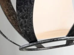 Außergewöhnliche Wandleuchte für Innen & Außen, Höhe 28cm