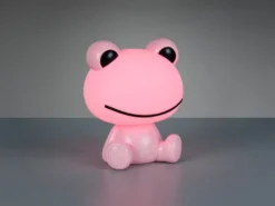 Ausgefallene USB Tischlampe HOPPER mit RGB Farbwechsel, Rosa Höhe 24cm