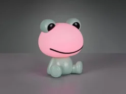 Ausgefallene USB Tischlampe Frosch mit RGB Farbwechsel, Grün Höhe 24cm