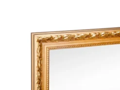 Barock Wandspiegel TANJA mit Holzrahmen Gold 55x70 cm