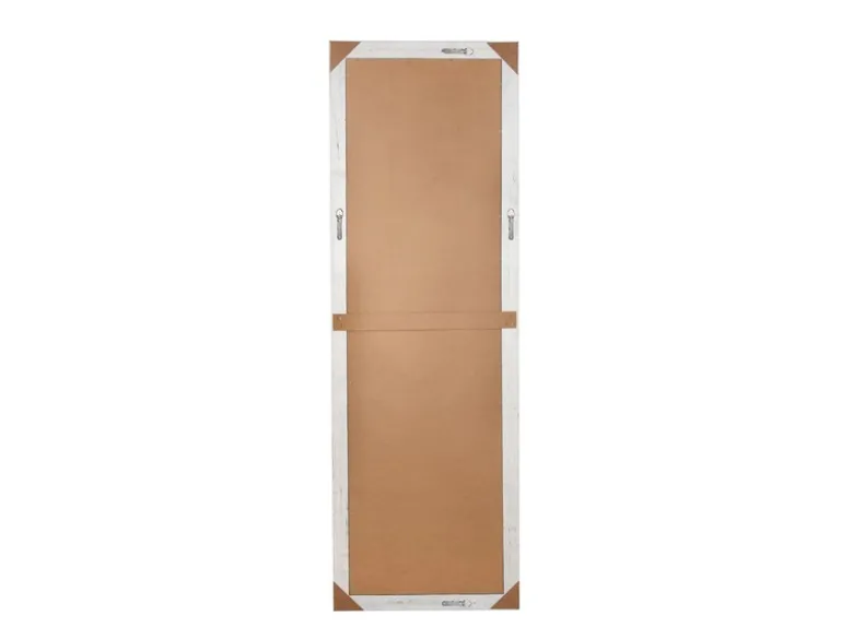 Barock Wandspiegel TANJA 50x150cm Ganzköperspiegel mit Holzrahmen Weiß