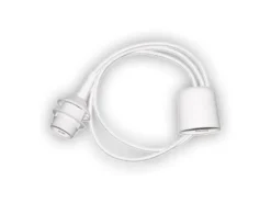 Coole Weltraum LED Hängelampe für Kinderzimmer mit Stoffschirm, bunt Ø 35cm