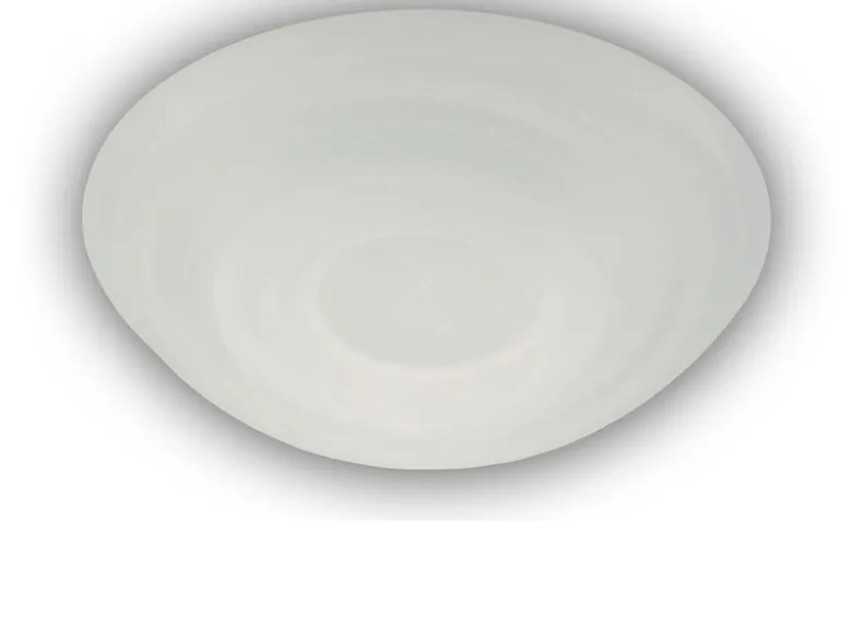 Deckenleuchte / Deckenschale rund, Glas Alabaster, Ø 20cm