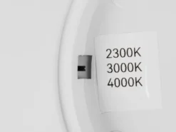 Deckenleuchte DRACO Weiß ultraflach LED dimmbar & Lichtfarbe einstellbar Ø 23cm
