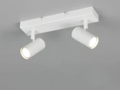 Deckenstrahler TARYN Weiß 2-flammig, Breite 26cm