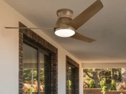 Deckenventilator ERIS mit Licht, Outdoor geeignet IP44, Ø 152cm