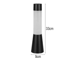 Deko LED RGB Tischleuchte CIRRUS Batterie- oder USB betrieben, Höhe 33cm