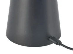 Deko LED RGB Tischleuchte MARTINI Batterie- oder USB betrieben, Höhe 33cm