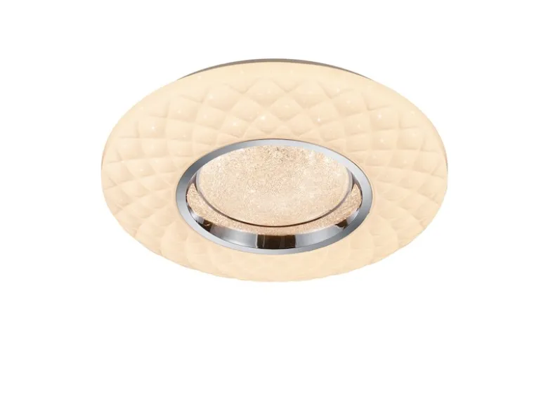 Dimmbare LED Deckenleuchte MAGNOLIA mit Fernbedienung Ø 39cm