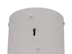 Dimmbare LED Pendelleuchte KEATON im modernen Design, Hellgrau Ø 40cm