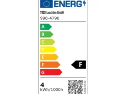 E14 Filament LED, 4 Watt, 400 Lumen, warmweiß, Ø3,5cm, Dimmer, Tropfen amber