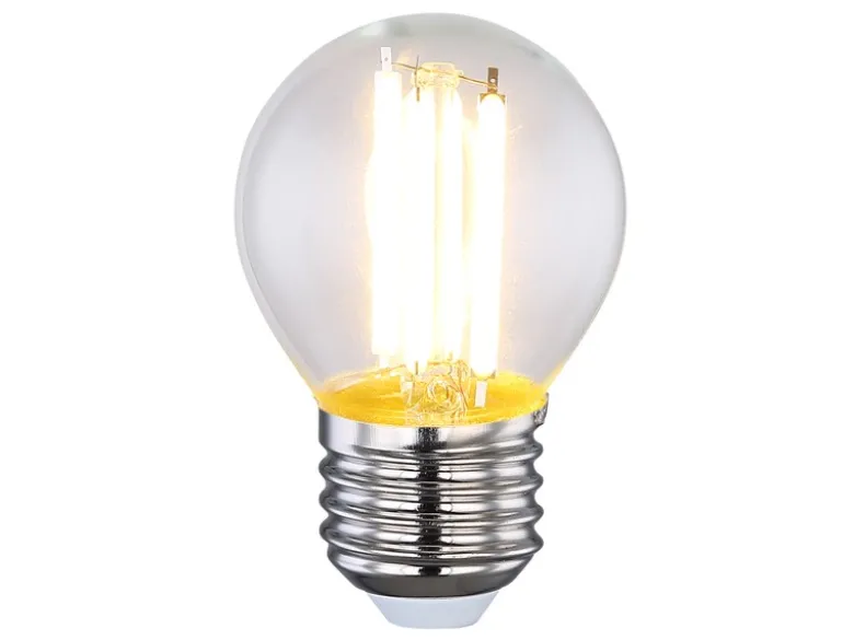 E27 Filament LED - 6,5 Watt, 806 Lumen, warmweiß, Ø4,5cm - nicht dimmbar