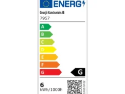 Elegante Wandleuchte ACERRA, anthrazit, 5 Watt LED, 400 Lumen, IP54