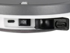 2er SET Akku Außenwandleuchten mit Bewegungsmelder USB aufladbar Ø 14cm