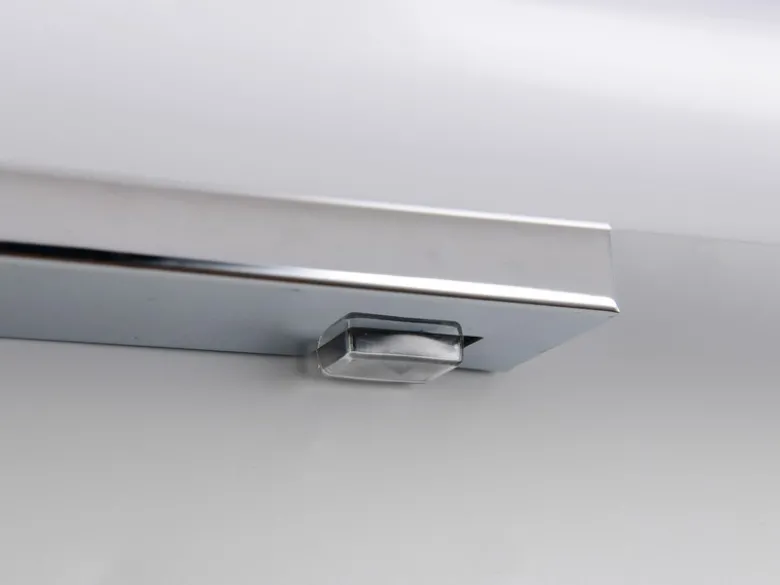 2er SET Bad Spiegelleuchten mit Schalter, Licht neutralweiß, Breite 60cm