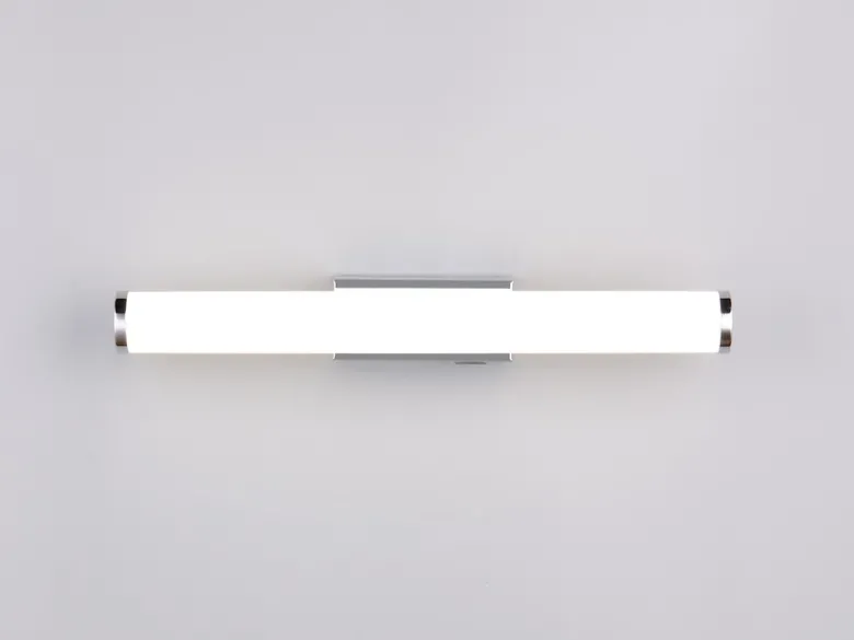 2er SET Bad Spiegelleuchten mit Schalter, Licht neutralweiß, Breite 40cm