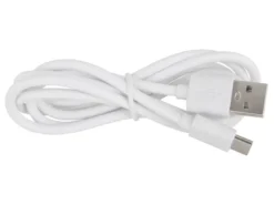 2er Set Dimmbare Akku Tischleuchten per USB aufladbar, Messing, Höhe 31cm