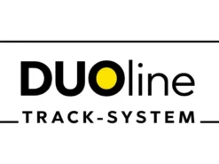 2er SET Endkappen für DUOline 2-Phasen Schienensystem Schwarz