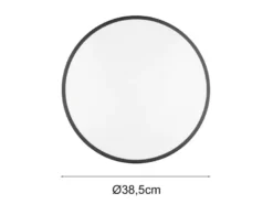 2er SET flache LED Innen Deckenlampen mit Bewegungsmelder Ø 38cm