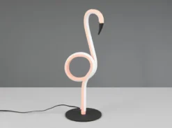 2er SET LED Deko Tischlampen Rosa mit Schnurschalter, Höhe 35cm