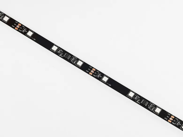 2er Set LED Streifen mit Fernbedienung, RGB & Sound Control - 120cm
