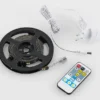 2er Set LED Streifen mit Fernbedienung & Dimmer, Lichtfarbe einstellbar - 5 M