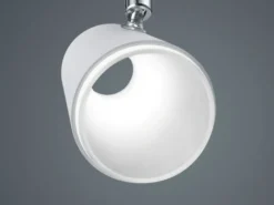 2er SET LED Wandstrahler Weiß 2-flammig mit Schalter, Breite 28cm