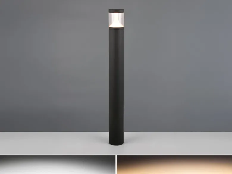 2er Set LED Wegeleuchten Anthrazit zur Reihenschaltung geeignet, Höhe 100cm