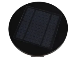 2er SET Sockelleuchten mit Solar und Strom, Hybrid mit Bewegungsmelder Höhe 50cm