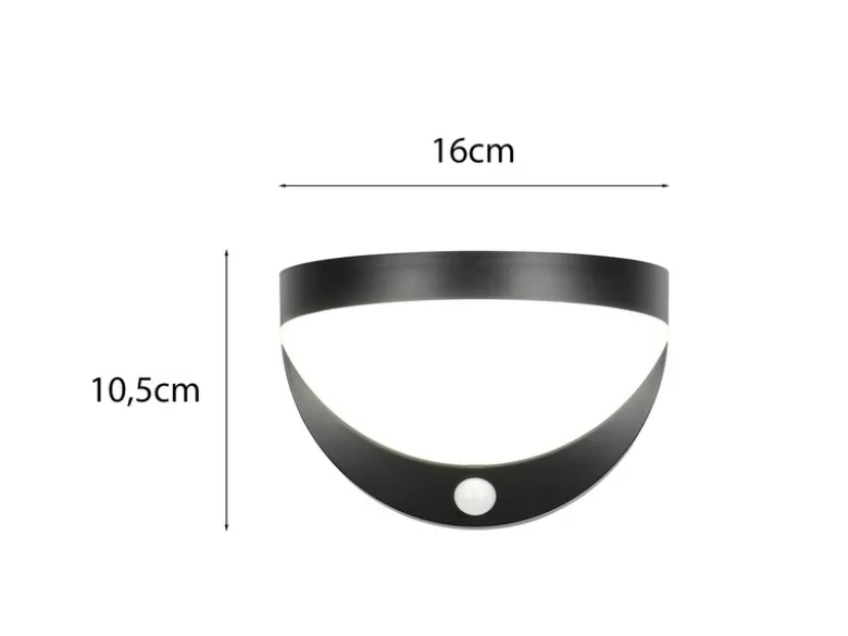 2er SET Solar Außenwandleuchten auch per USB aufladbar mit Bewegungsmelder
