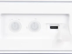 2er SET Solar Wandleuchten auch per USB aufladbar mit Bewegungsmelder, B: 30cm