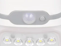 2er SET Solar Wandleuchten mit Bewegungsmelder & dezentem Dauerlicht