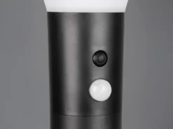 2er SET Wegeleuchten mit Solar und Strom, Hybrid mit Bewegungsmelder, Höhe 100cm
