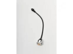 Erweiterungs 3er SET Mini Bodeneinbauspots Edelstahl/Glas Ø3,5cm IP44, G4