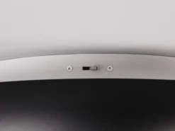 Flache LED Deckenleuchte CARDONA groß Schwarz, dimmbar & 3 Lichtfarben, Ø 62cm