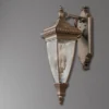 Große historische Außenwand Laterne VENETIAN RAIN, Bronze Höhe 79cm