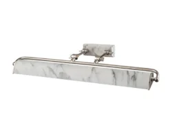 Große LED Bilderleuchte in Marmoroptik, verstellbar, Breite 70cm