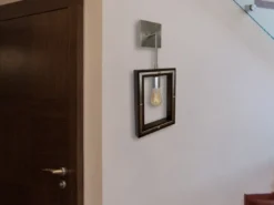 Hängende LED Wandleuchte 2 in 1 Wand- & Pendelleuchte, 4-stufig verstellbar