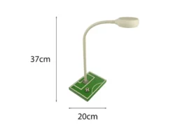 Kinder Schreibtischlampe FUSSBALLFELD mit Flexarm, Höhe 37cm