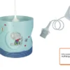 Kinderzimmer Deckenleuchte Lampenschirm drehend Motiv Lolo Lombardo