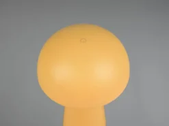 Kleine Akku Tischleuchte LENNON per USB aufladbar Gelb, Höhe 21cm