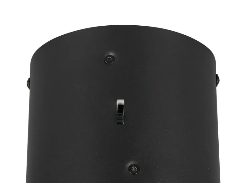 Kleine dimmbare LED Pendelleuchte KEATON im modernen Design, Schwarz Gold Ø 20cm