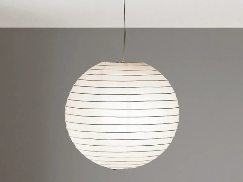 Lampenschirm Japan-Kugel PAPER Ø 40cm, Lampion Papier weiß