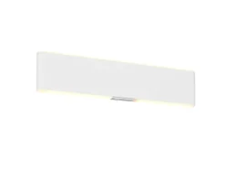 LED Akku Wandleuchte mit Fernbedienung, per USB aufladbar, Weiß, Breite 32cm
