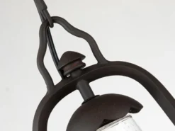 LED Außenhängeleuchte in antiker Laternenoptik, Breite 20cm