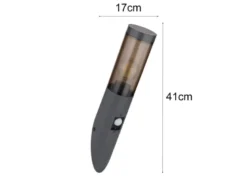 LED Außenwandleuchte Anthrazit & Rauchfarben mit Bewegungsmelder, Höhe 41cm
